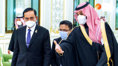 Saudi Arabia and Thailand