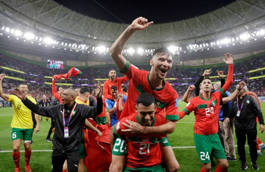 Morocco reached the semi-finals with an upset win over Portugal