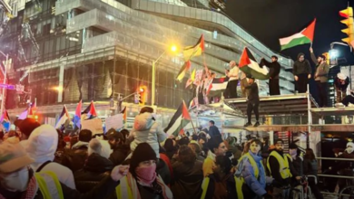 Demonstrations In Favor Of Palestinians In Toronto