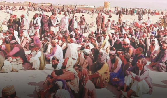 Dharna Against Making Passport Visa Mandatory For Travel On Pak-Afghan Border