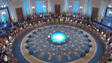 Egypt peace meeting Arab countries rejected the forced eviction of Palestinians