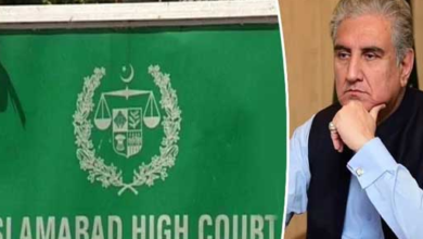 Shah Mehmood Qureshi filed a bail application after his arrest