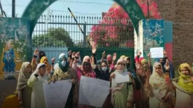 Teachers Across Punjab Came On The Streets Against The Privatization Of Schools