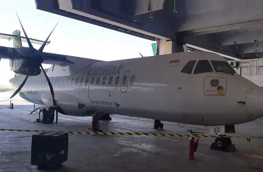 The Indonesian plane has been waiting for repairs in Karachi for two and a half months