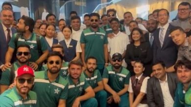 Pakistani Cricket Team Reached Ahmedabad, Wonderful Welcome