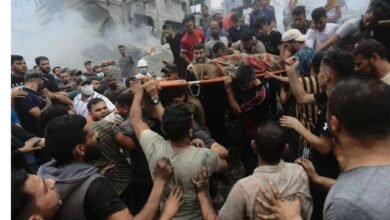 Israeli Bombardment On Gaza, The Number Of Martyred Palestinians Has Reached 1570
