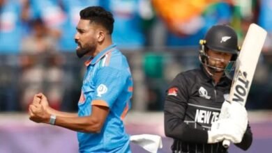 World Cup: Defeated New Zealand By 4 Wickets, India Won Their Fifth Consecutive Victory