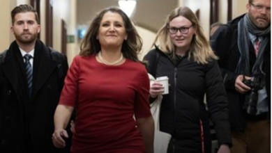 Building Canada Is Our Primary Goal Finance Minister Freeland