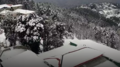 First Snowfall Of Winter In Murree
