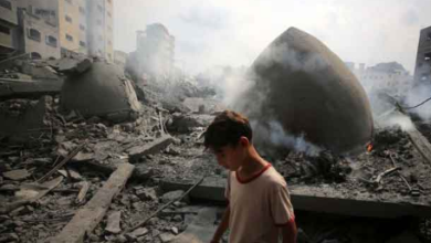 The Israeli army attacked the mosque in Gaza, 50 worshipers were martyred,