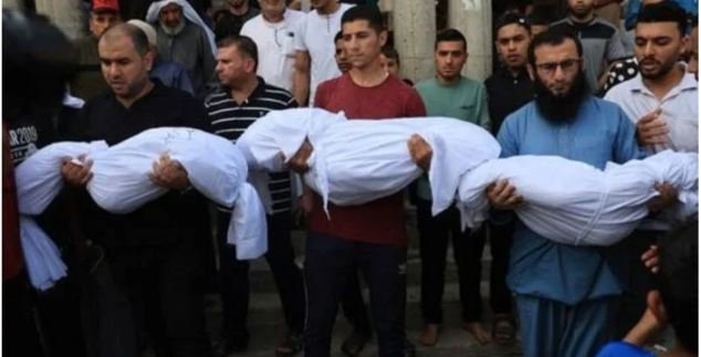 Israeli Attacks On Gaza Continue, 13,000 Palestinians Including 5,500 Children Are Martyred