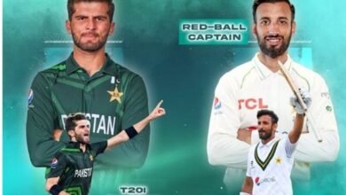 Shaheen Afridi T20, Shaan Masood Appointed Test Captain