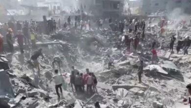 Israel's Attack On Al-Brij Camp After Jabalia, The Total Number Of Martyrs Exceeded 9 Thousand