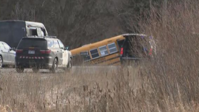 2 Killed, 3 Injured In A Collision Between A School Bus And An SUV