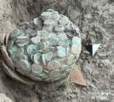2000 year old coins found in Mohenjo Daro