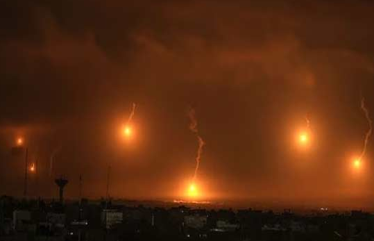 After the end of the ceasefire, Israel's brutal bombing of Gaza, 186 Palestinian martyrs
