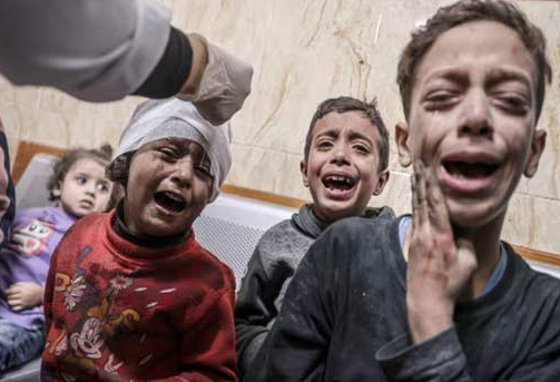 Negotiations suspended Israel s attacks on Gaza