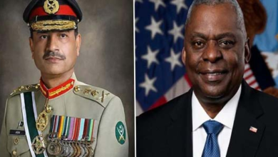Pakistani Army Chief meets US Defense Minister