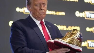 Fined In Civil Fraud Case, Former Us President Donald Trump Started Selling Shoes
