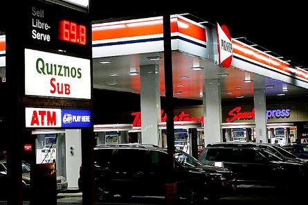 fuel station