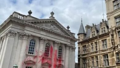 Cambridge University Students Protest Against Atrocities In Gaza