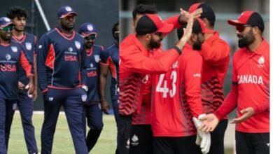 The First Match Of The T20 World Cup