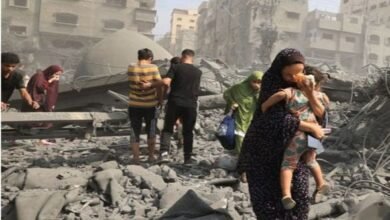 Israel Attacked A Camp For Displaced People In Gaza