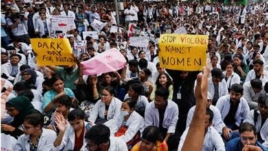 Trainee Lady Doctor Rape, Doctors Protest In India