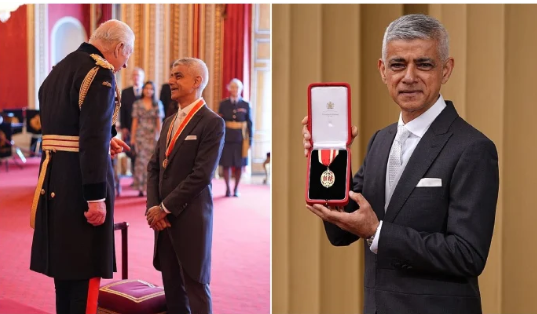 British Pakistani Mayor of London Sadiq Khan