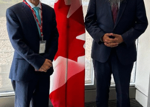 High Commissioner Muhammad Saleem meets with Canadian Secretary of State,