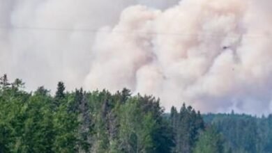Saskatchewan, forest fire