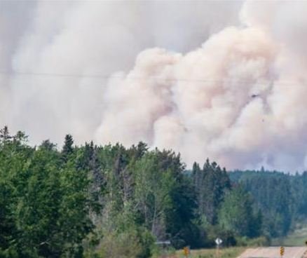 Saskatchewan, forest fire
