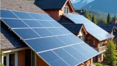 Balcony solar panels