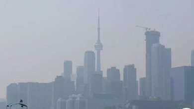 Smoke in Toronto's air, Environment Canada advises citizens to exercise caution