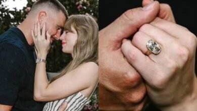 Taylor Swift and Travis Kelce