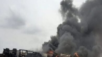 Oil tanker explosion