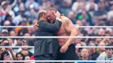 Legendary wrestler Brock Lesnar