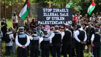 UK PROTEST