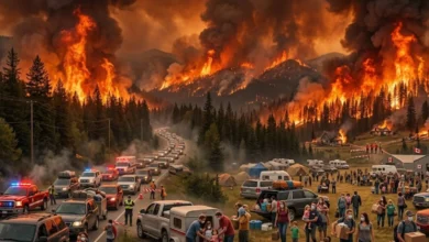 British Columbia Wildfires Rage Out of Control, More Evacuation Orders Issued as Hundreds of Families Displaced