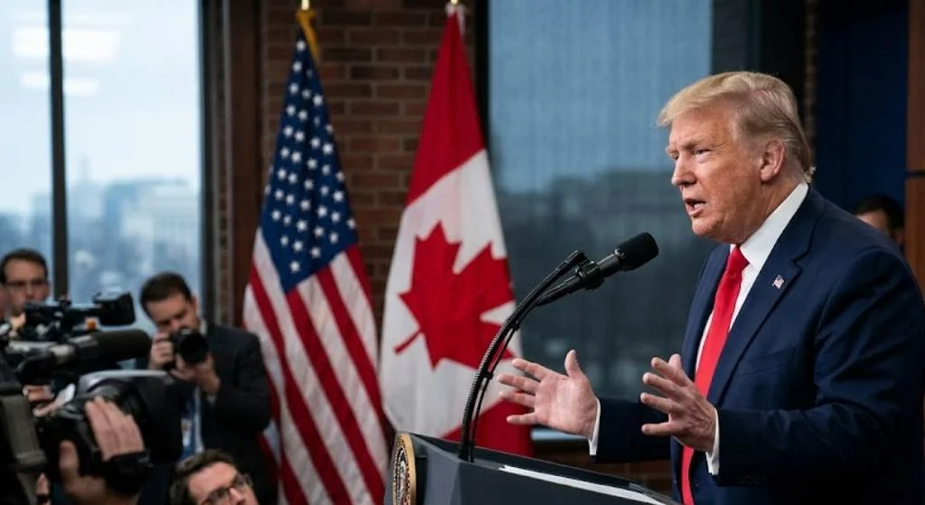 Trump Announces 50% Tariffs on Canadian Products Amid Growing U.S.-Canada Trade Dispute