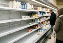Alberta Milk Shortage: Grocery Store Shelves Empty After Edmonton Dairy Plant Power Outage