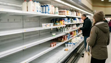 Alberta Milk Shortage: Grocery Store Shelves Empty After Edmonton Dairy Plant Power Outage