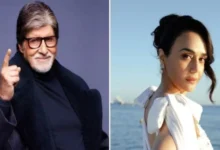 Amitabh Bachchan and Preity Zinta during their appearance on Kaun Banega Crorepati