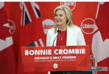 Doug Ford and Bonnie Crombie amid controversy over alleged political surveillance in Jamaica