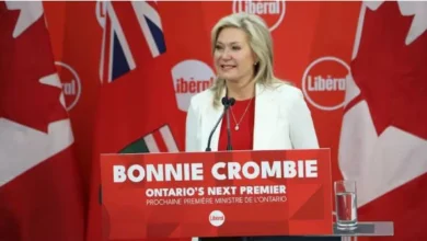 Doug Ford and Bonnie Crombie amid controversy over alleged political surveillance in Jamaica