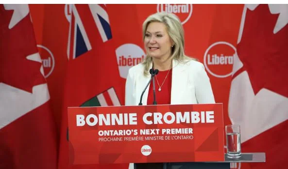 Doug Ford and Bonnie Crombie amid controversy over alleged political surveillance in Jamaica