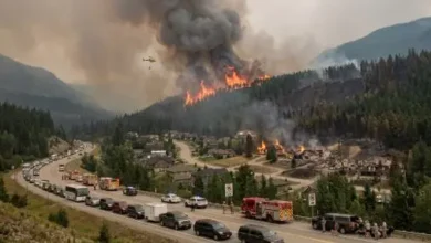 British Columbia wildfire emergency ends as fire risk remains