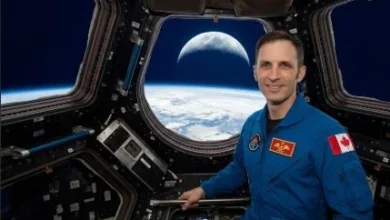 Canadian astronaut Joshua Kutryk during training ahead of the NASA-SpaceX Crew-13 mission to the International Space Station.