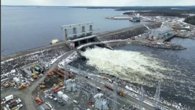 Churchill Falls hydroelectric power project in Newfoundland and Labrador