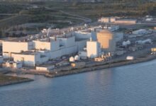 Construction site of Canada's Darlington Small Modular Reactor project highlighting the country's next-generation nuclear energy expansion."